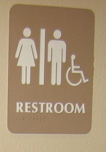 Family/companion restroom sign